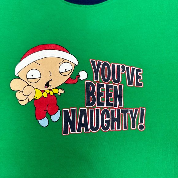 Stewie You've Been Naughty Tee (2X) - Picture 3 of 6